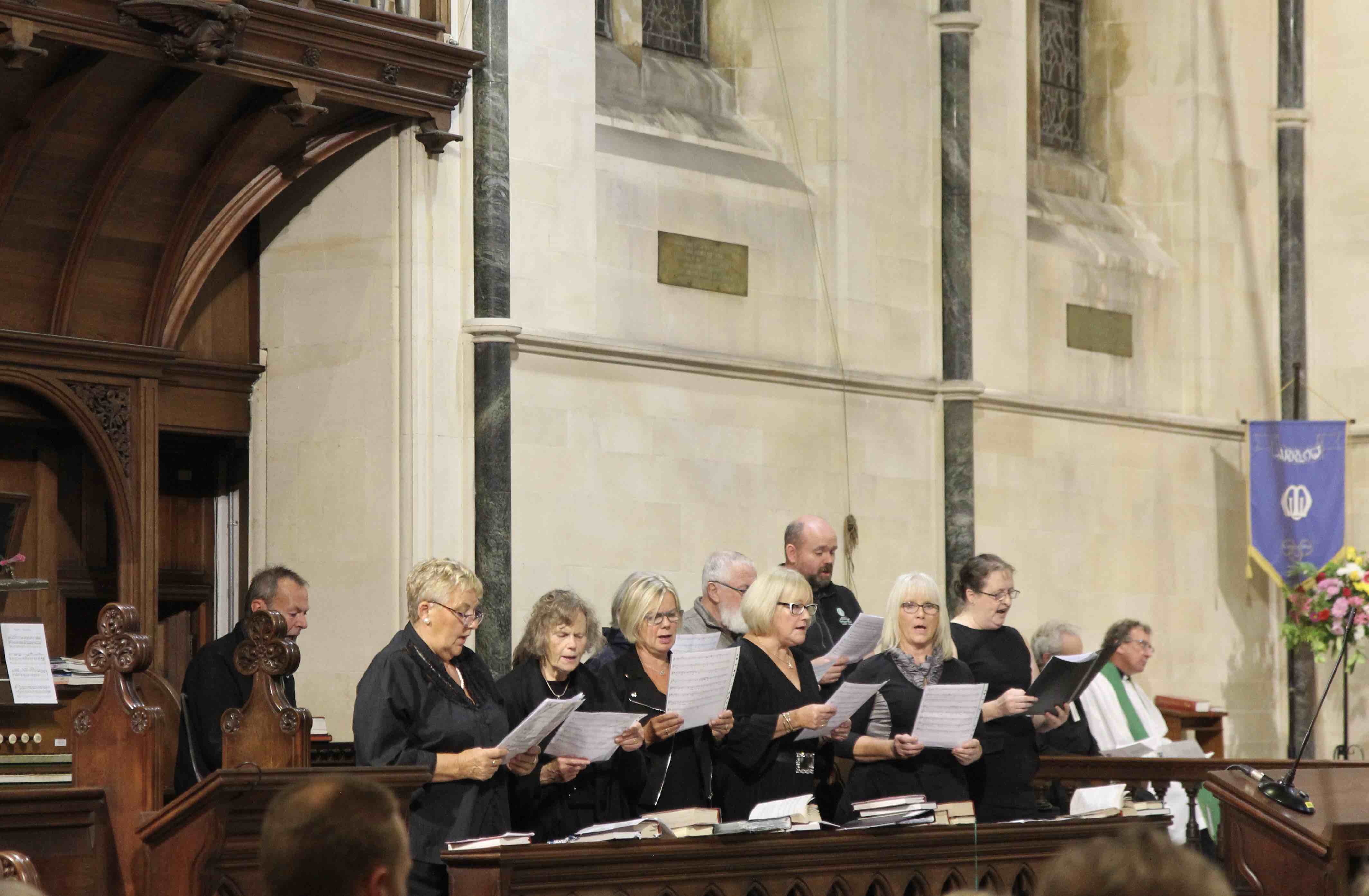 Some members of the choir.