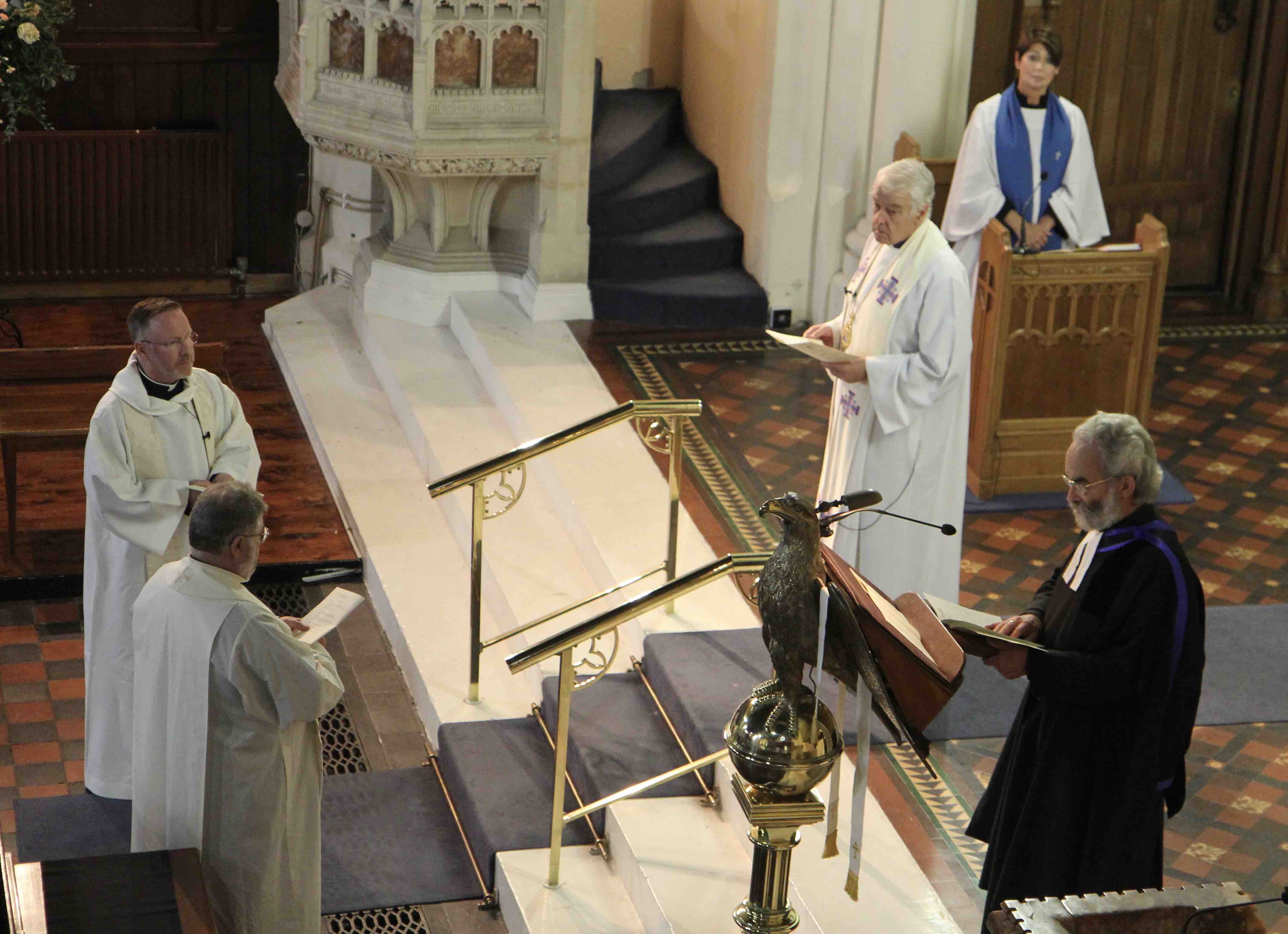 The Revd David White is instituted Rector of Zion by the Archbishop of Dublin