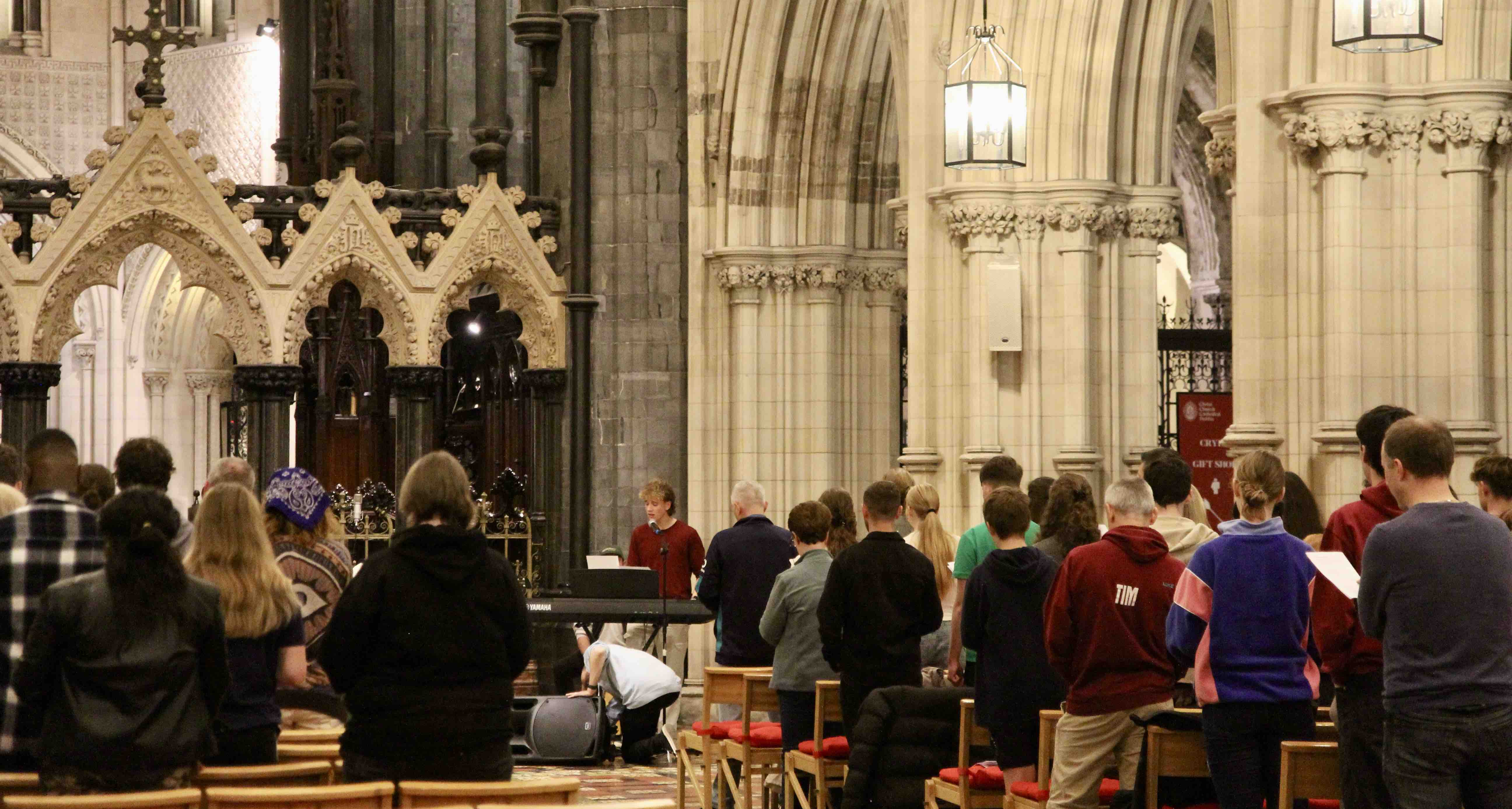 The DGYC 10th anniversary service in Christ Church Cathedral.