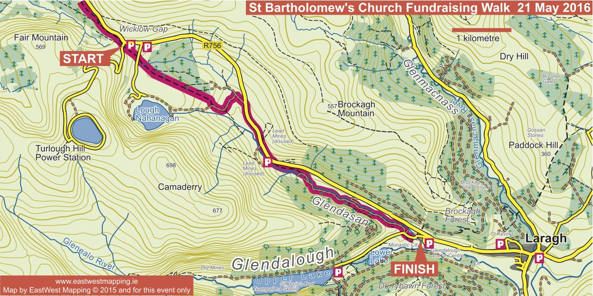 St Bartholomew's Map