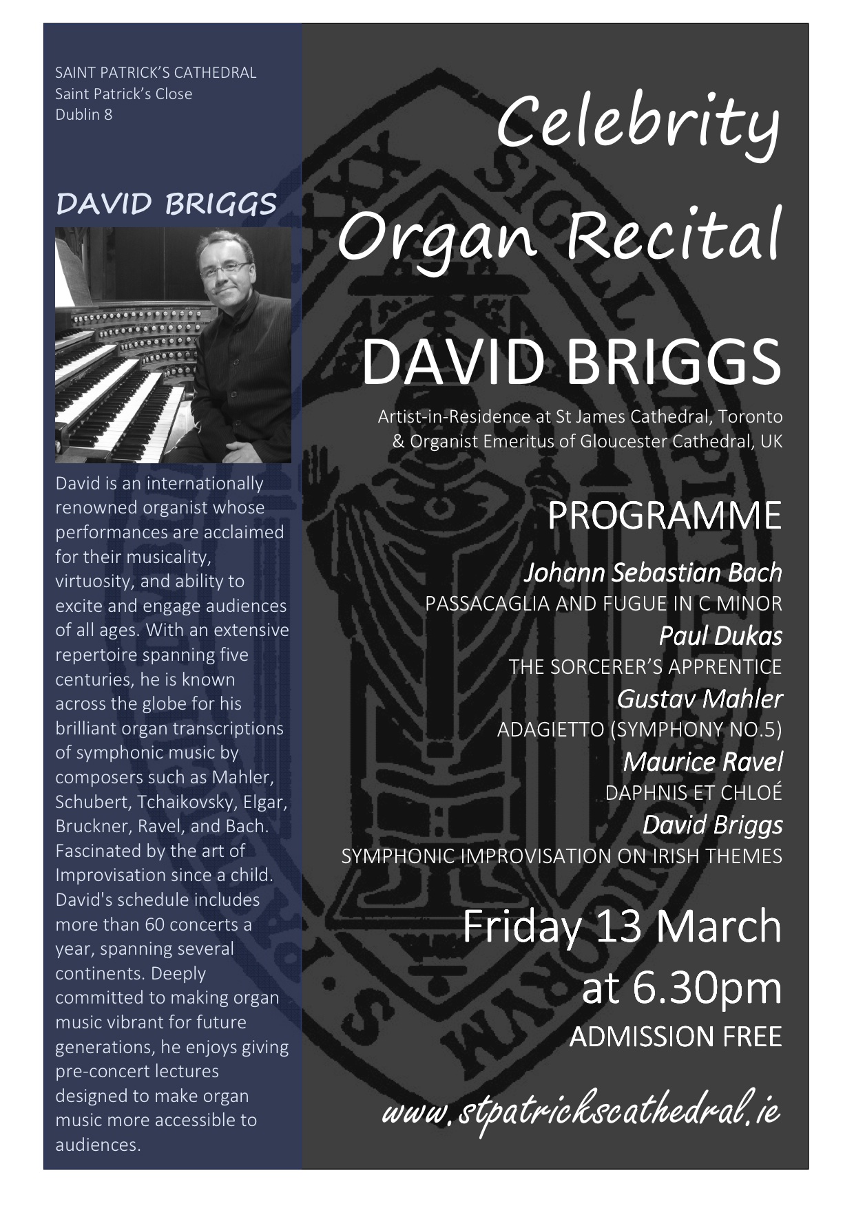 David Briggs Poster