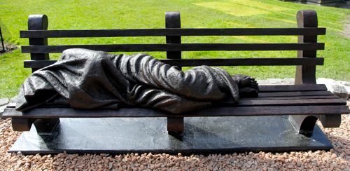 Homeless Jesus Unveiling