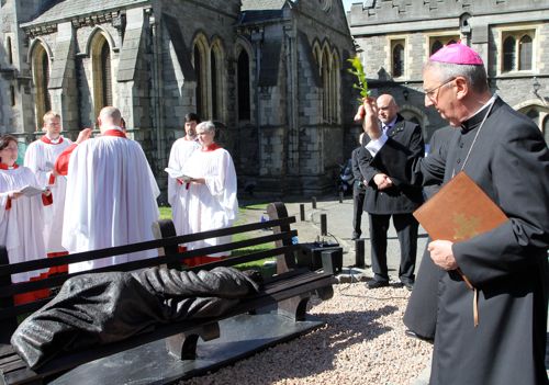 Homeless Jesus Unveiling