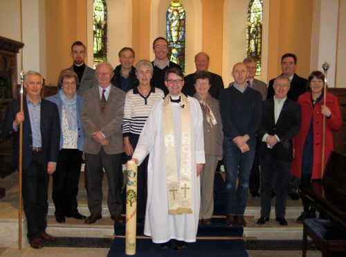 Eco Congregation Candle at Killiney