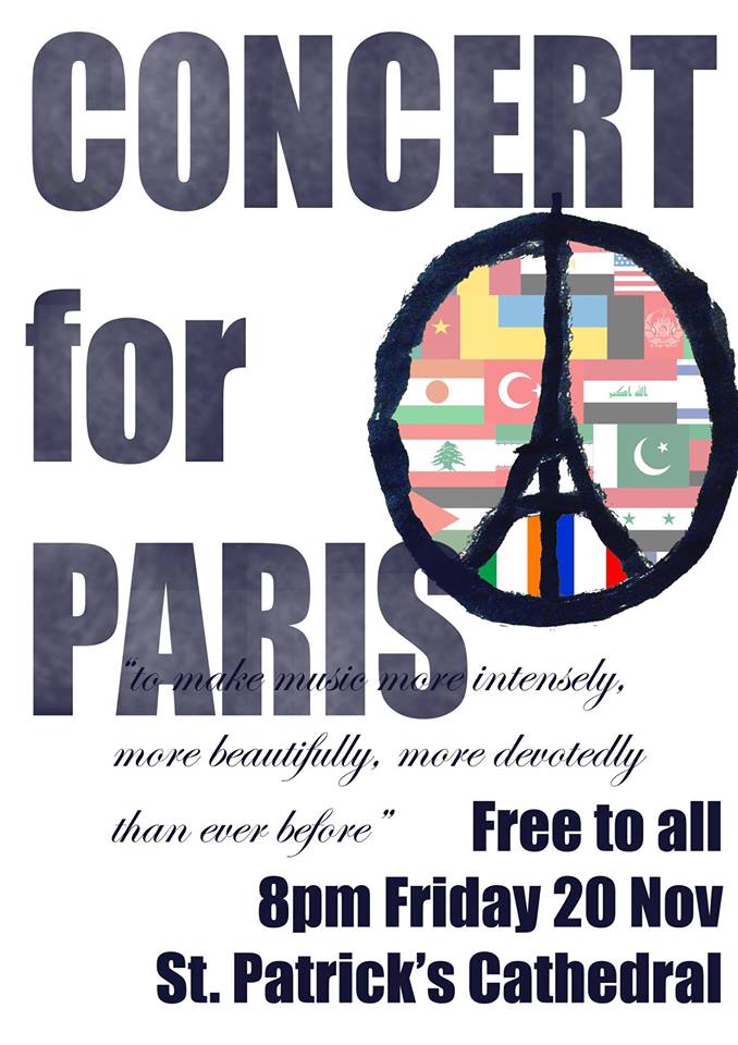 Concert for Paris Poster