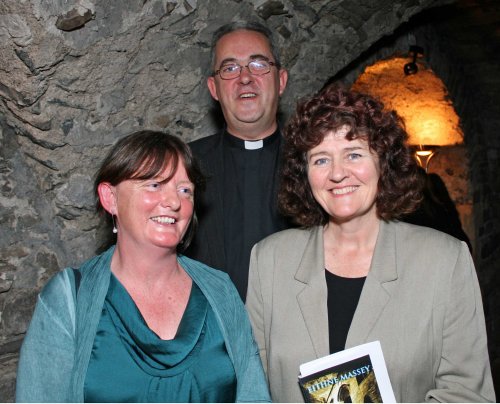 Eithne Massey, Dean Dermot Dunne and Dr Emer O'Sullivan