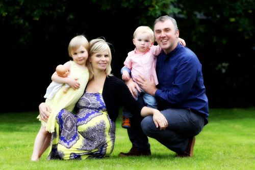 The Revd Rob Clements and Family