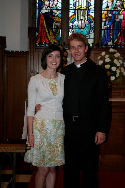 Rachael and the Revd Jack Kinkead