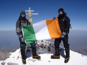 Graham & Ian on Elbrus