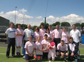 Winning St Paul's Team with Archbishop's Cup