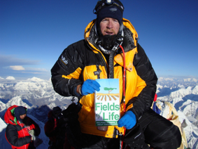 Photo of Ian Taylor on Everest