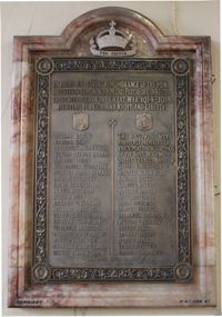 St Matthew's Irishtown tablet