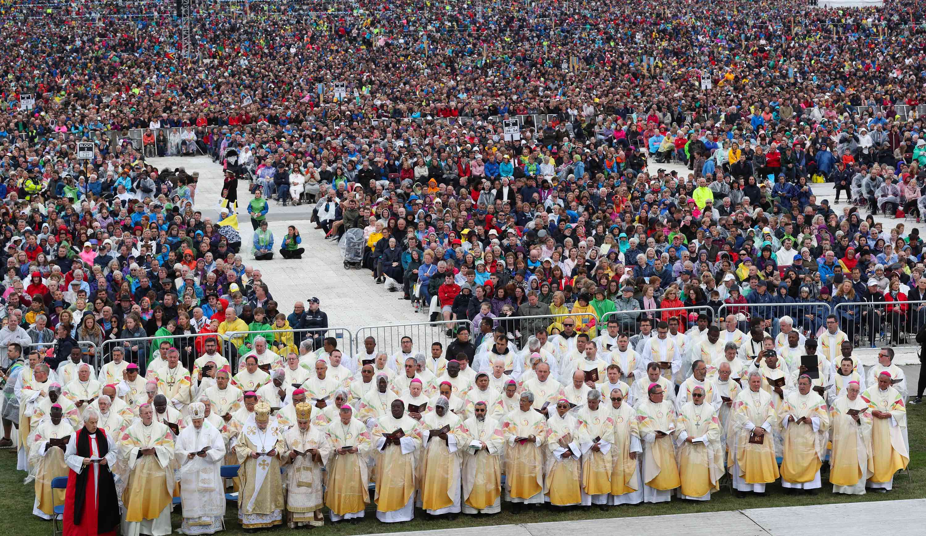 The Papal Mass in Phoenix Park.