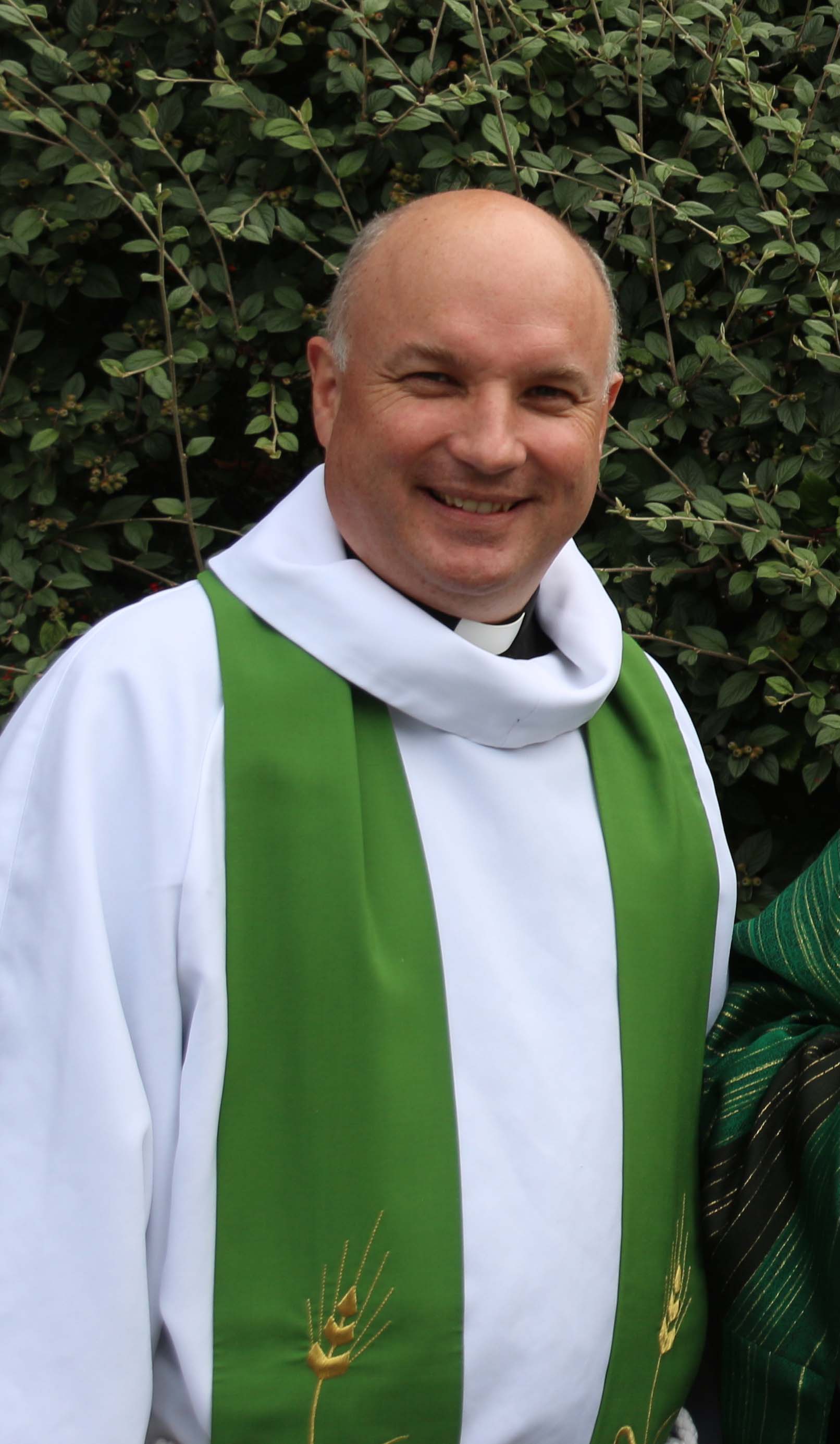 Bishop Elect Adrian Wilkinson.