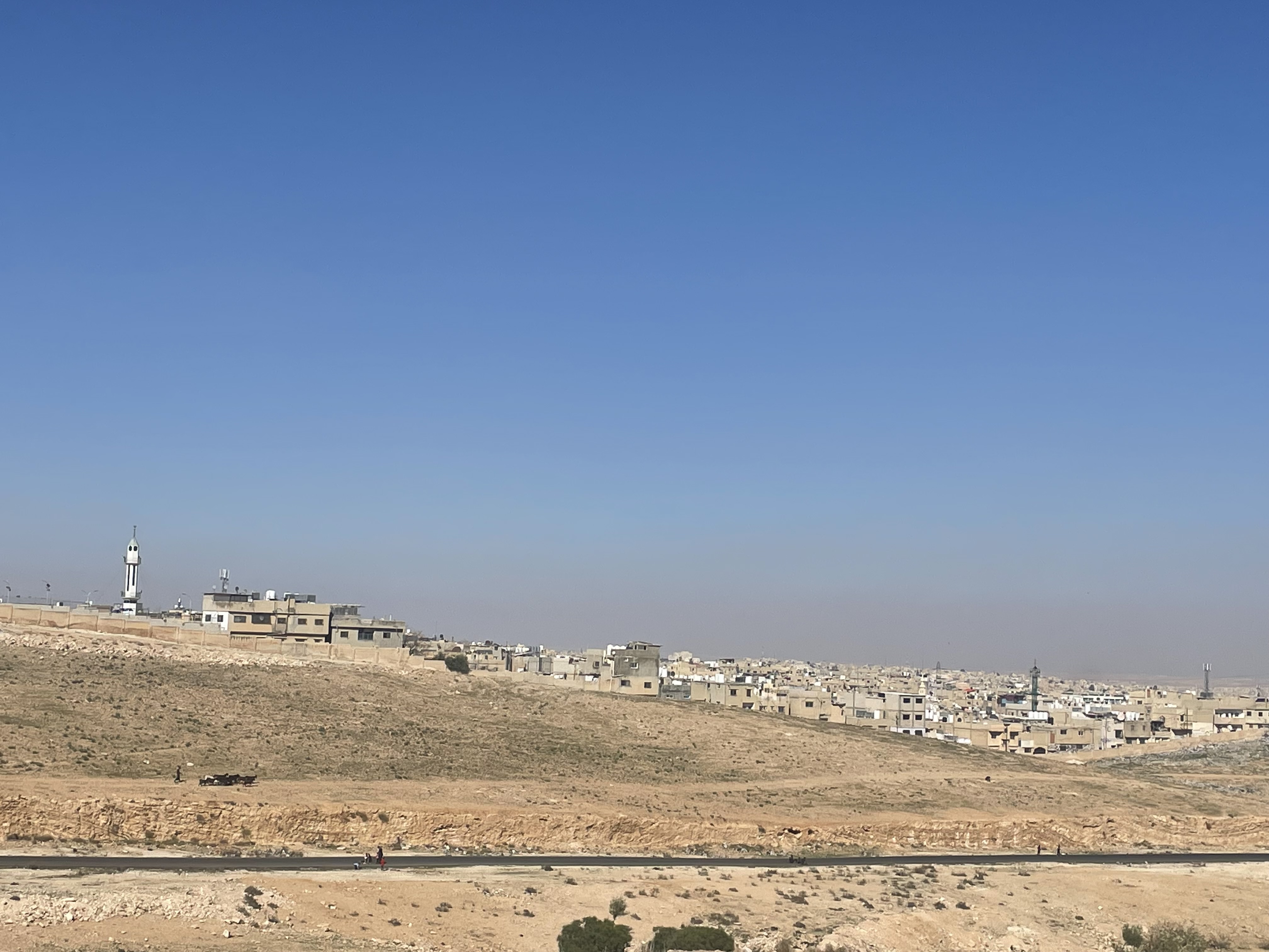 The Syrian Refugee Camp at Schneller School.